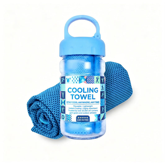 2026 Hot🎁Last Day Buy 1 Get 1 Free (Each only ￡3.49)🔥Cold Sweat Towel You Can Use Anywhere, Anytime! Reusable Soft Absorbent Cooling Portable