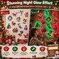 🖤Black Friday Sale: only ￡9.99!! 💞50K+ SOLD! 🎄✨ 50% OFF! LED Christmas Light-Up Wall Decals – built-in LED, pre-installed batteries, 12/24/36pcs. Peel & stick festive glow for walls & windows! 🎅💡