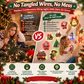 🖤Black Friday Sale: only ￡9.99!! 💞50K+ SOLD! 🎄✨ 50% OFF! LED Christmas Light-Up Wall Decals – built-in LED, pre-installed batteries, 12/24/36pcs. Peel & stick festive glow for walls & windows! 🎅💡