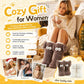 💗LAST DAY SALE 50% OFF⚡50K+ SOLD💕Women's Plush Slippers Socks Floor Socks Winter Home Indoor Thickened Fleece-Lined Anti-Slip Adult Women's Plush Snow Socks Shoe Covers