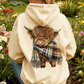 💥CHRISTMAS SALE 50% OFF!!🔥🎁Cute Highland Cow Cozy Fleece-Lined Hooded Sweatshirt🦬3