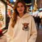 💥CHRISTMAS SALE 50% OFF!!🔥🎁Cute Highland Cow Cozy Fleece-Lined Hooded Sweatshirt🦬3