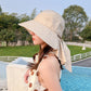 Women’s Wide Brim All-match Sun Hat with Neck Flap