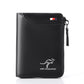 Men Wallet Zipper Genuine Leather Purse ( RFID PROTECTED )