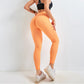 Honeycomb Pants High Waist Yoga Pants Peach Hip Sweatpants