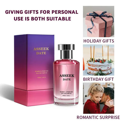 NEW🌸ASSEEK Women's Perfume, Long Lasting Floral Fruity Fragrance with Sicilian Mandarin, Jasmine Absolute & Amber🌸
