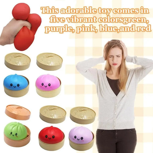 💕Hot sale 50% OFF💖🥟✨ Glitter Dumpling Squishy – Cute, Satisfying Stress Relief Toy