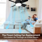 2026 New⏳Limited-time Special Price:£ 16.99!!🔥2-in-1 Portable Ceiling Fan & Light With Remote ControlFor Bedroom 😴, Kitchen 👩‍🍳 & Garage 🛠️ – UK Ready! 🇬🇧