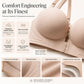✨ Front Buckle Push-Up Bra – Invisible, Strapless & 2-Way Wear! 💕