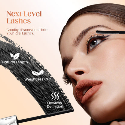 ✨LAST DAY Promotion--Each Only ￡3.74!!✨Ultimate Waterproof & Sweatproof Lengthening & Curling Mascara👁️