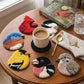 🔥LAST DAY 50% OFF - 🧵Beginner-Friendly🐦DIY Bird Coasters Punch Needle Kit