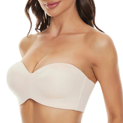 🏆HOT SALE 49% OFF - Full Support Seamless Strapless Convertible Bandeau Bra