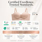 ✨ Front Buckle Push-Up Bra – Invisible, Strapless & 2-Way Wear! 💕