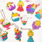 ⏳LAST DAY SALE ONLY ￡9.99!!🎁DIY Crystal Paint Arts and Crafts Set-Create Keychains & Window Art, Non-Toxic Creative Gift