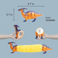 🦕2026 Summer New 🌽Dinosaur Corn Holders for Corn On The Cob - Funny Corn Cob Holder for Kids and Adults with Stainless Steel Prongs