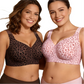 🏆🏆LAST DAY SALE 58% OFF 🔥Super Firming Wirefree Jelly Bra with Leopard Print 👍
