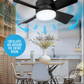 2026 New⏳Limited-time Special Price:£ 16.99!!🔥2-in-1 Portable Ceiling Fan & Light With Remote ControlFor Bedroom 😴, Kitchen 👩‍🍳 & Garage 🛠️ – UK Ready! 🇬🇧
