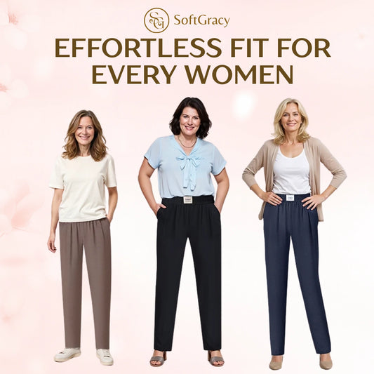 70% OFF Today🌟Women's Ultra Soft Perfect Drape Pull-On Pants