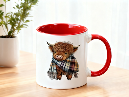 🔥50% OFF!!🏆Flash Sale⚡50K+ SOLD! Almost Gone-💥Cute Highland Cow Mug🎁