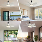 2026 New⏳Limited-time Special Price:£ 16.99!!🔥2-in-1 Portable Ceiling Fan & Light With Remote ControlFor Bedroom 😴, Kitchen 👩‍🍳 & Garage 🛠️ – UK Ready! 🇬🇧