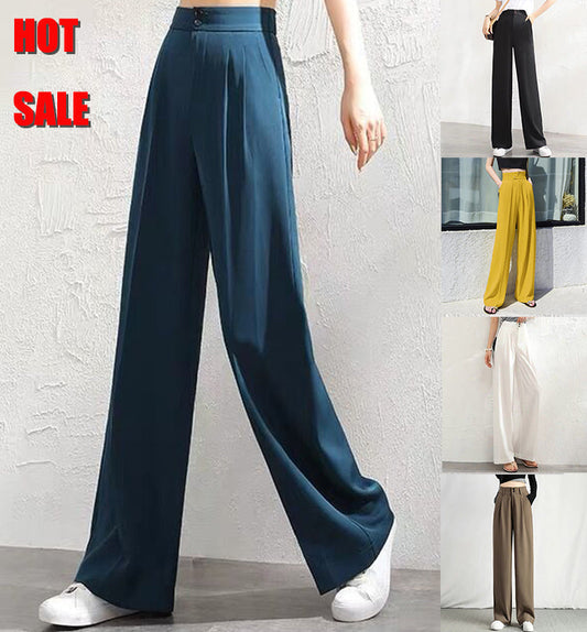 🔥BUY 2 GET 10% OFF💝Women's casual wide-leg trousers💞💞