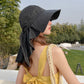 Women’s Wide Brim All-match Sun Hat with Neck Flap