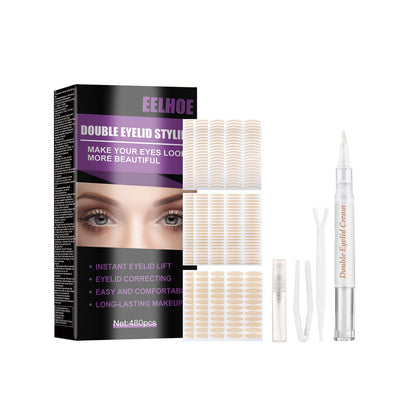 💖BUY 1 GET 1 FREE💖Glue-Free Invisible Double Eyelid Sticker（480 Strips / Pack）