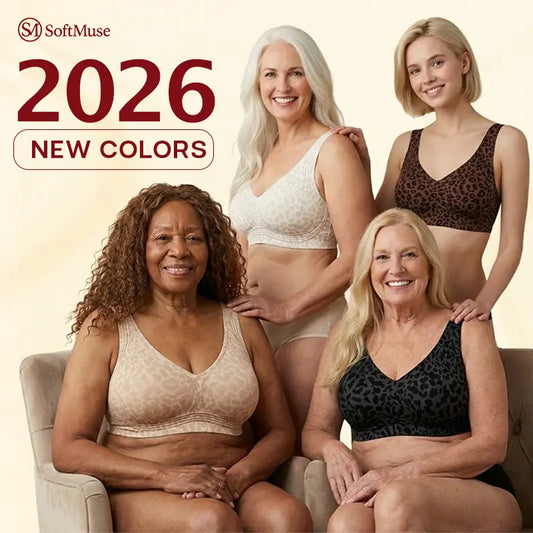 🎉LAST DAY SALE 70% OFF 🎉-2026 New Colors Super firming Wirefree Bra