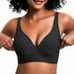 New Year Sale 60% Off💕Vivid Bloom V-Neck Wireless Bra - Comfort & Lift for Women
