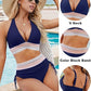 ⏳Last Day Promotion 60% OFF⛱️2026 High Waisted Tummy Control Color Block Bikini Sets