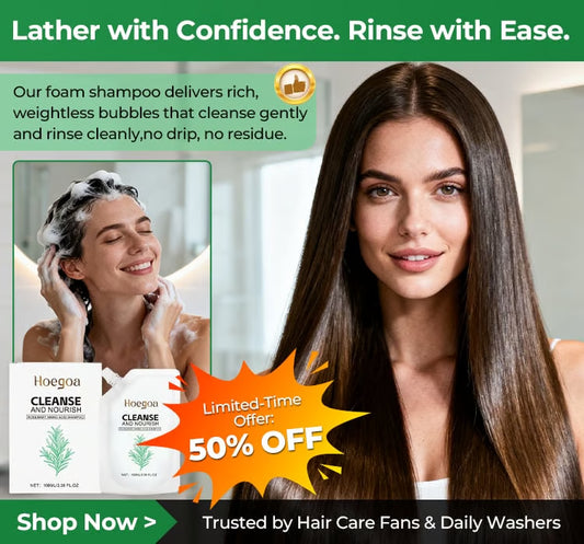 Buy 1 Get 1 Free💆‍♀️ Foam Shampoo 🫧Rich Lather, Zero Effort
