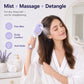💖LAST DAY SALE 70% OFF💁‍♀️✨Electric Spray Air Cushion Massage Comb💨| Self-Cleaning Anti-Tangle ✨ | Perfect for Dry, Brittle Hair 💧🌟