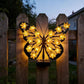 🔥Last Day 49% OFF!🦋Outdoor Metal Butterfly Wall Art Decorative Solar Light