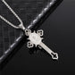 Benedict Protection Cross Power Pendant Necklace