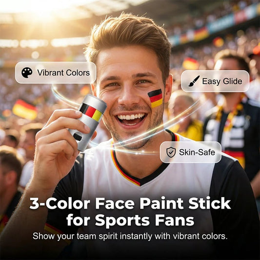 🔥Last Day Sale Only ￡6.99!🎉National Flag Face Paint Stick for Sports Fans! ⚽