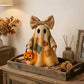 🍂👻 Lighted Vintage Patchwork Ghost