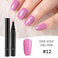 💅👣 Limited Time Buy 1 Get 1 Free! ✨One Step Nail Gel Pen🎨Free handheld mini UV nail lamp💡