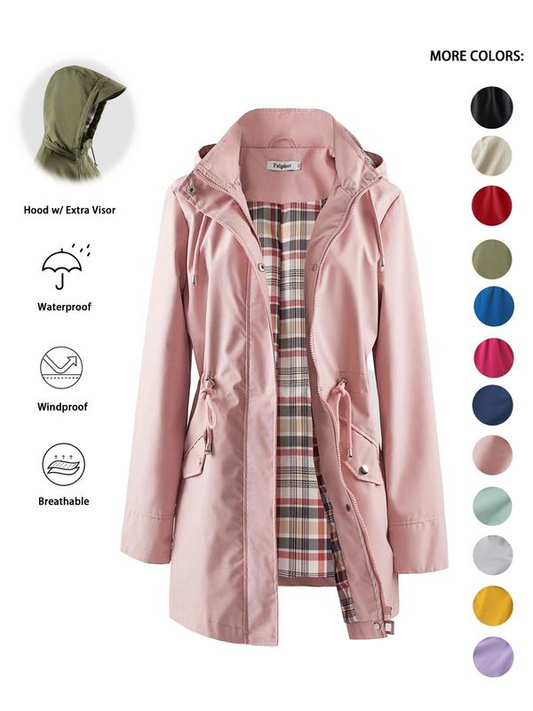 💖Early Autumn’s Sale 50% OFF🧥Women's Chic. Lightweight. Waterproof Jacket 🍃-Unleash Style and Durability in Any Storm!