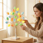Hoppy Easter 60% Off🌳Lighted Birch Egg Tree with 24 Colorful Eggs (2 FT)💡Brighten Your Easter & Spring