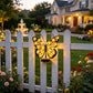 🔥Last Day 49% OFF!🦋Outdoor Metal Butterfly Wall Art Decorative Solar Light