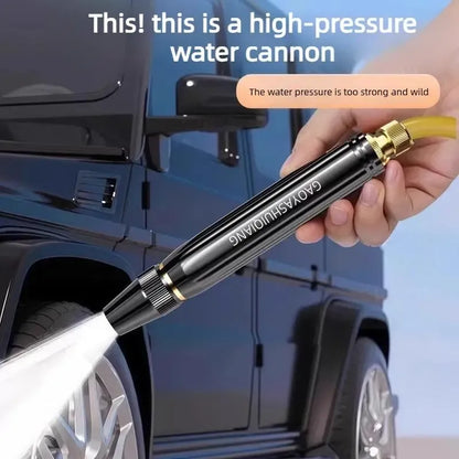 🏆LAST DAY SALE ONLY ￡3.49!!🔥Home high-pressure car wash water gun with booster nozzle and hose, a must-have for watering plants and vegetables, and car washing.👍💦