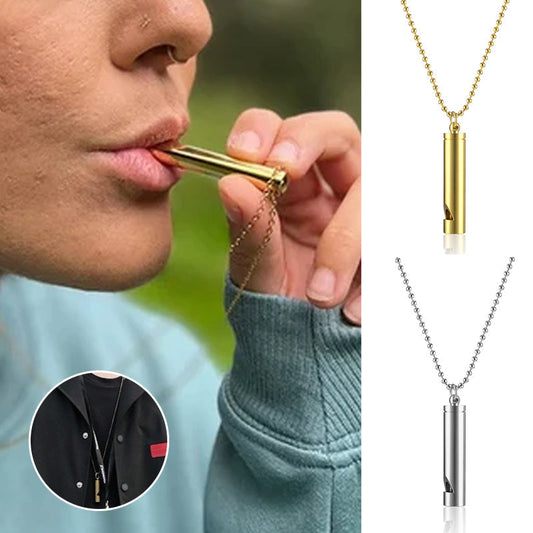 🔥BUY 2 GET 10% OFF💝Anxiety Relief Whistle Necklace