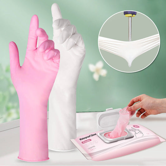 🌟Disposable Nitrile Waterproof Gloves for Kitchen Cleaning