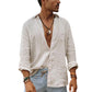 Comfortable Cotton Linen Men’s Shirts