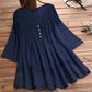 🌸🔥New solid color hollow lace women's shirt