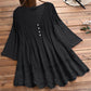🌸🔥New solid color hollow lace women's shirt