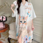 🔥MORE STYLES - 49% OFF😻Thin Mid-Length Cat Pajama Dress