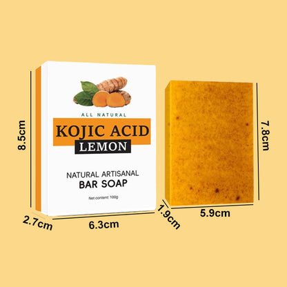 🫧Buy 1 get 1 free🫧Lemon Turmeric & Kojic Acid Soap Bars