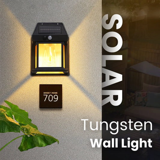 🎁Summer Limited Discount⏳ Motion Sensor Solar Tungsten Wall Light