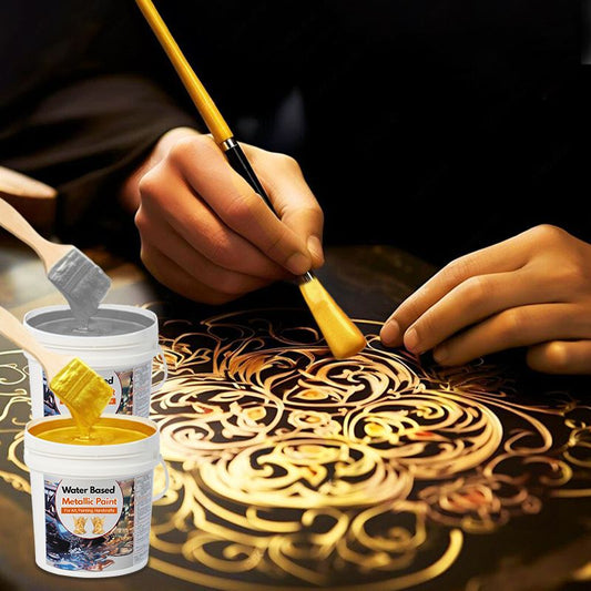 🔥Buy 2 Get 1 Free🪙Water Based Gold Leaf Paint For Art, Painting, Handcrafts